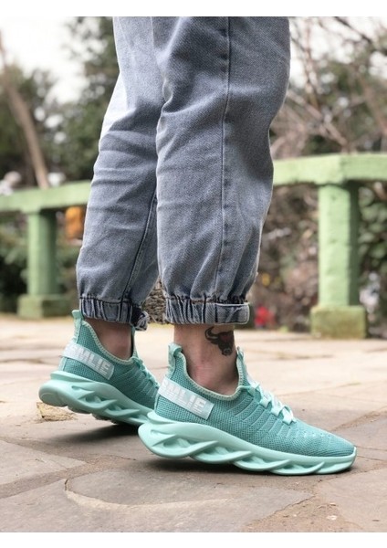 602 Phantom Yüksek Taban Tarz Sneakers Mint Yeşil Erkek Spor Ayakkabısı modelleri