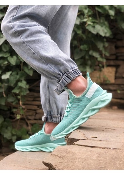 602 Phantom Yüksek Taban Tarz Sneakers Mint Yeşil Erkek Spor Ayakkabısı fırsatları