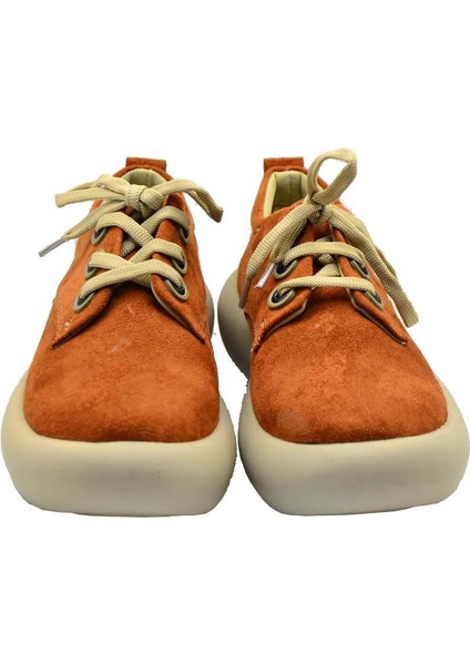 Kadın Dana Süet Bağcıklı Düz Kalın Tabanlı indirimleri