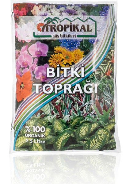 Tropikal Torf Bitki Toprağı – 2,5lt Ithal Cocopeat