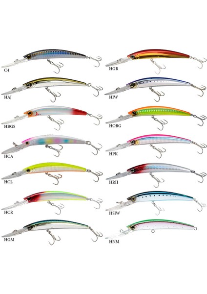 Yozuri Crystal Minnow Deep Diver Floating Sahte Balığı