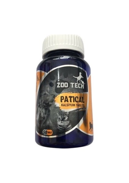 Zootech Patical Kalsiyum Tablet (50 Tablet) Kalsiyum Fosfor D Vit