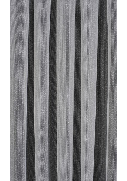 Oturma Odası Yatak Odası ve Her Odaya Uygun Peri Desen Gri Renk Yeni Sezon Kırışmaz Örme Tül Perde 1x3 Sık Pileli fırsatları