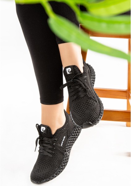 Triko Comfort Kadın Spor Ayakkabı PC-30680 Siyah