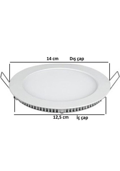 Hortum Esnek Şerit LED Amber Rengi+ 220 Volt Fiş