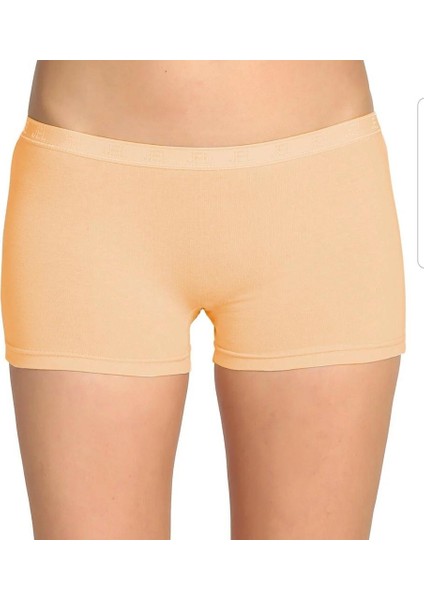 Yıldız 3625 Kadın Pamuk Modal Likralı Boxer Ten