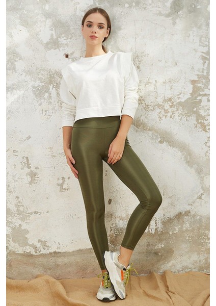 Goldoremi 014 Kadın Likralı Toparlayıcı Disko Tayt