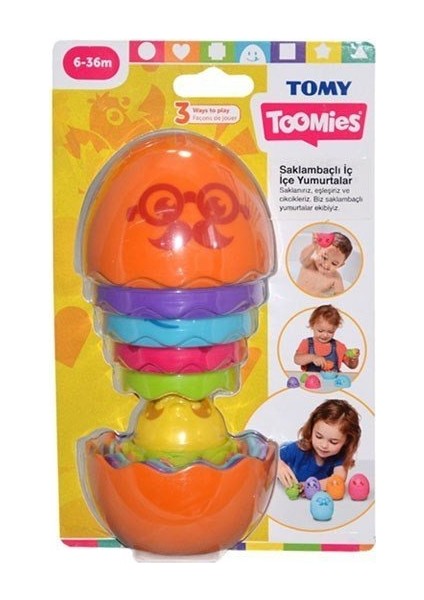 Toomies Saklambaçlı Iç Içe Yumurtalar