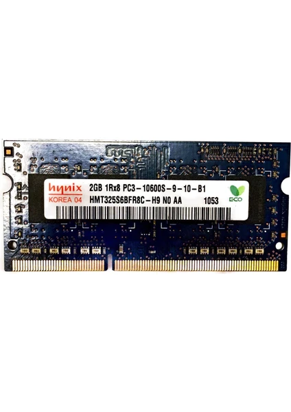 HMT325S6BFR8C-H9 2 GB 1x2 GB Ddr3 So-Dımm 1333 Mhz Notebook Ram