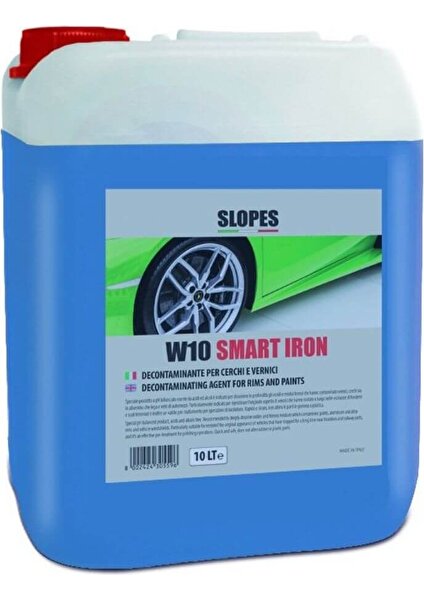 W10 Smart Iron Demir Tozu ve Jant Temizleyici 10 Lt