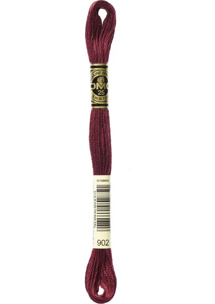 Dmc Muline Specisl 8 Metre Nakış Ipliği (2 Adet): Renk: 902