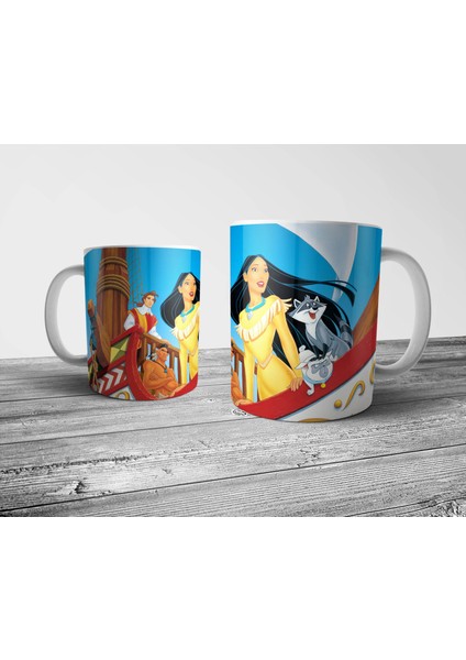 Pocahontas Kupa Bardak Model 2