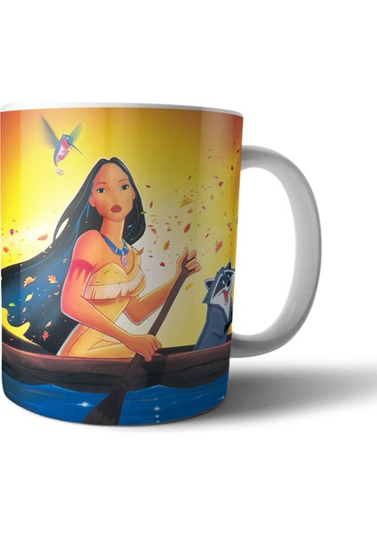 Pocahontas Kupa Bardak Model 3