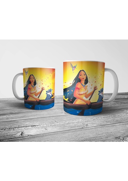 Pocahontas Kupa Bardak Model 3