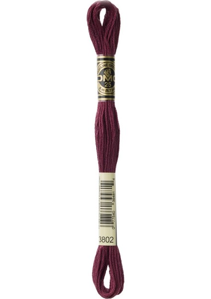 Dmc Muline Specisl 8 Metre Nakış Ipliği (2 Adet): Renk: 3802