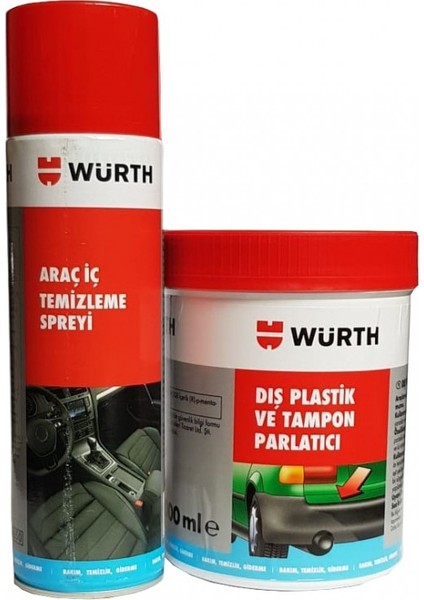 Plastik Tampon Parlatıcı + Araç Içi Temizleme