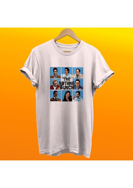 Seinfield Baskılı %100 Pamuk Oversize T-Shirt