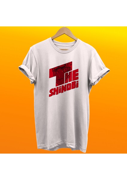 Naruto Shinobi Baskılı %100 Pamuk Oversize T-Shirt Büyük Beden Tişört