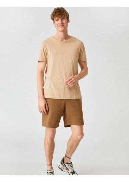 Erkek Slim Fit Şort