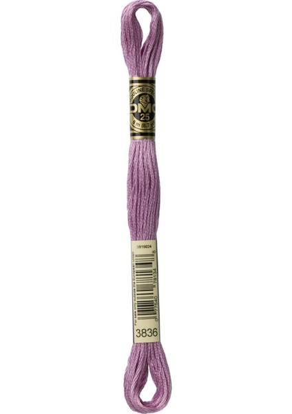 Dmc Muline Specisl 8 Metre Nakış Ipliği (2 Adet): Renk: 3836