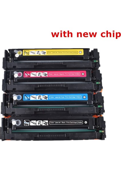 125A / CB540A, CB541A, CB542A, CB543A Renkli Set Muadil Toner
