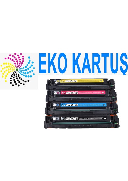 Anon MF623CN MF628CW Uyumlu 4 Renk Muadil Toner Kartuş CRG-731 modelleri