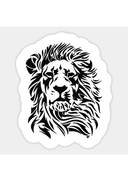 Aslan Aile Araba Oto Sticker Yapıştırma Etiket 17CM H2