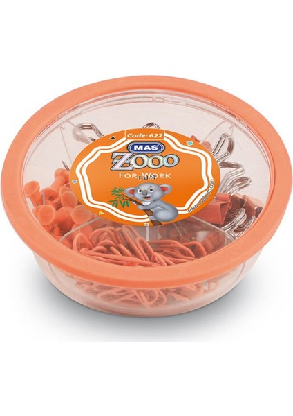 Colors Yuvarlak Kutuda Karışık Set Oranj 622