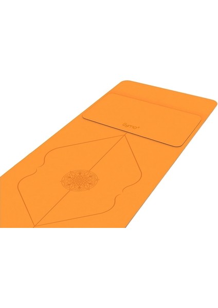 Hizalamalı 6mm Tpe Yoga Matı Pilates Minderi Diz Dirsek Koruyucu Mat Hediyeli