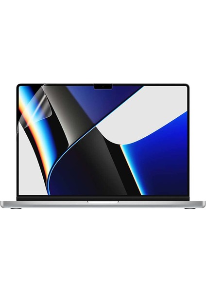 Macbook 16.2 Pro A2485 Ekran Koruyucu Film - Şeffaf