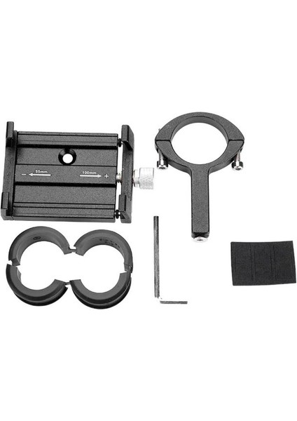 Tw Alüminyum Bisiklet Motosiklet Gidon Telefon Tutucu Siyah indirimleri