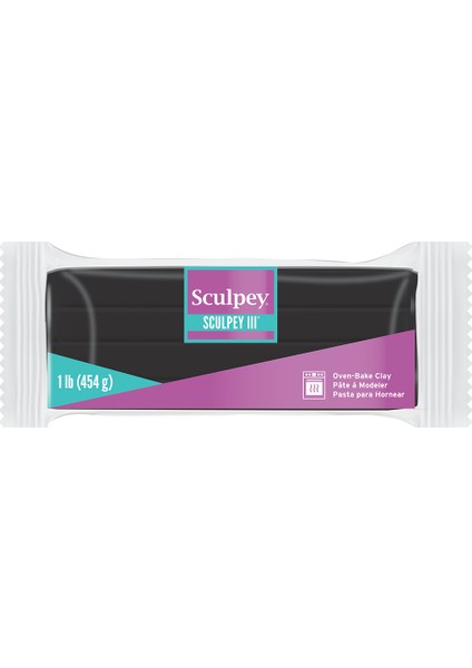 Iıı Polimer Kil 454 Gr. 042 Black (Siyah)