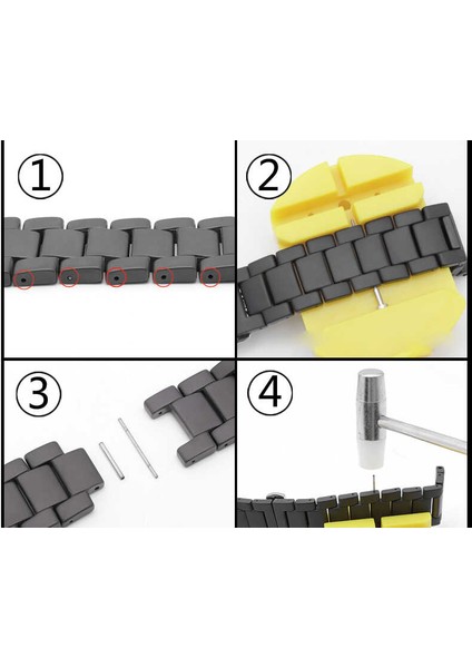 Xiaomi Redmi Watch 5 Active/Lite Kordon Mat Seramik Metal Kordon