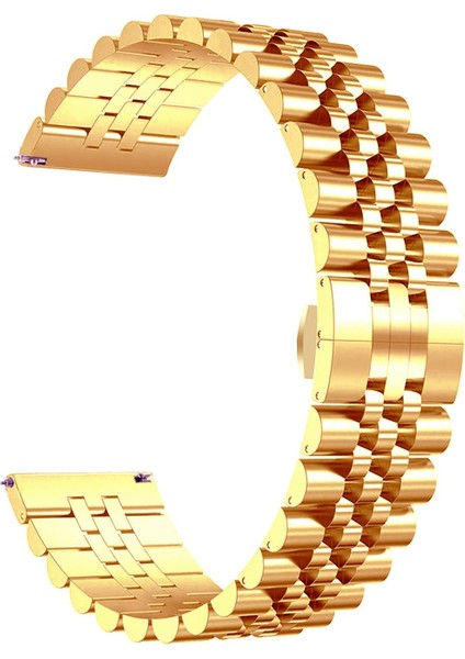 Huawei Watch Gt 3 42 mm Uyumlu Metal Kordon Rolex Style Jubilee Hafif Metal Kayış