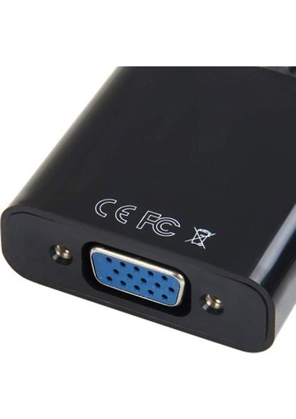 Diplay VGA Çevirici Displayport To VGA 15 Pin Adaptör Display In VGA Out Dp VGA Converter