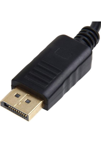 Diplay VGA Çevirici Displayport To VGA 15 Pin Adaptör Display In VGA Out Dp VGA Converter