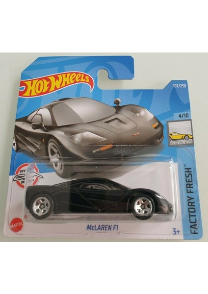 Hot Wheels Mclaren F1 (Factory Fresh 4/10)