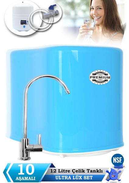 Eco Bolero 10 Aşamalı 12 Litre Su Arıtma Cihazı Pompalı fiyatları