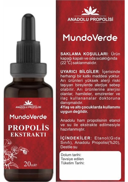 Propolis Ekstraktı 20 ml 2'li fırsatları