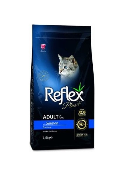 Reflex Plus Somonlu Yetişkin Kedi Maması 15 kg