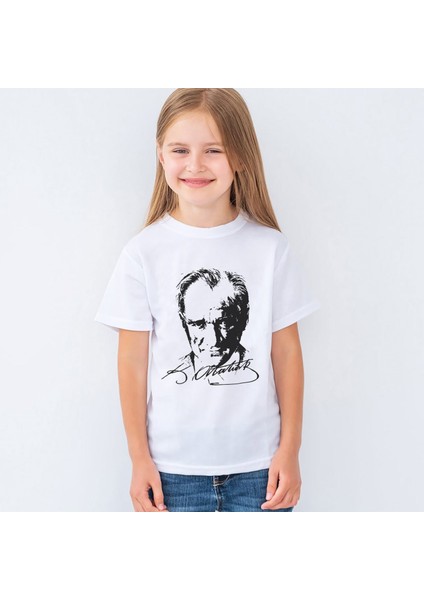 23 Nisan Atatürk Baskılı Çocuk Tişört T-Shirt Mr-01 fiyatları