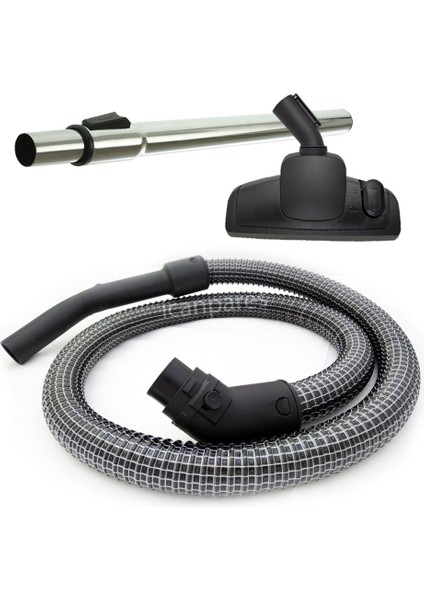 Fantom Uyumlu Sessiz Ss 2400 Elektrikli Süpürge Çelik Telli Hortum Emici Yer Başlığı Teleskopik Boru