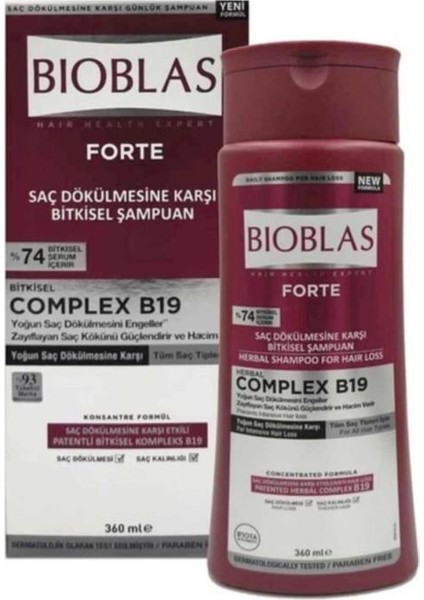 Şampuan Forte Bitkisel 360 Ml