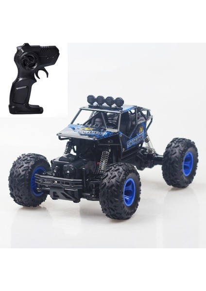 6255 2.4ghz 1:16 Rc Off-Road 4 Tekerlekten Çekişli Oyuncak Araba - Mavi (Yurt Dışından)