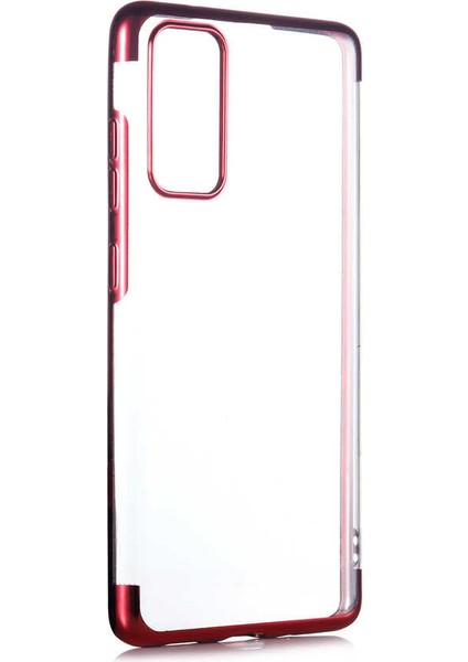 Samsung Galaxy S20 Fe Kılıf Dört Köşeli Lazer Silikon Kapak