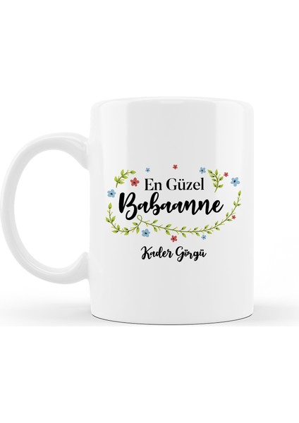 Babaanneye Anneler Günü Hediyesi Kişiye Özel Kupa Bardak