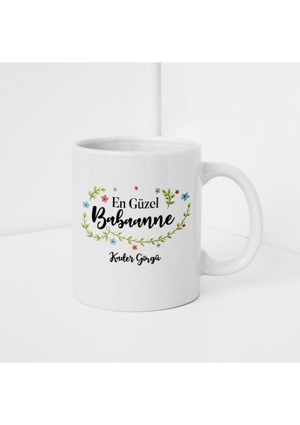 Babaanneye Anneler Günü Hediyesi Kişiye Özel Kupa Bardak