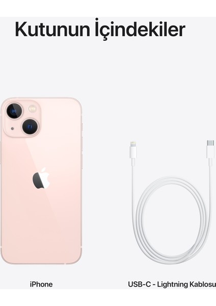 iPhone 13 mini 256 GB Pembe