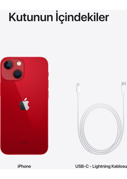 iPhone 13 mini 512 GB Kırmızı