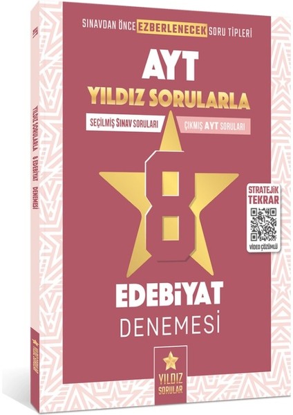 Yıldız Sorular AYT Edebiyat 8 Deneme